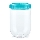 Toiduanum INTERLOCK 0,7 l türkiissinine/selge