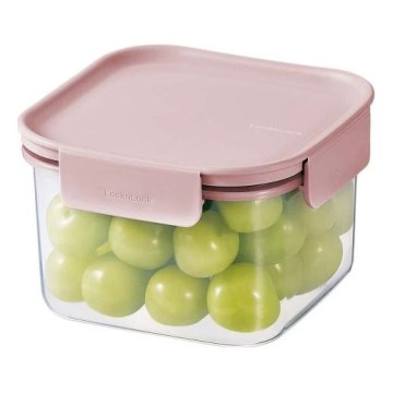 Toidukarp CLASSIC PLUS 0,86 l roosa/läbipaistev