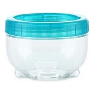 Toidukarp INTERLOCK 0,15 l türkiis/läbipaistev