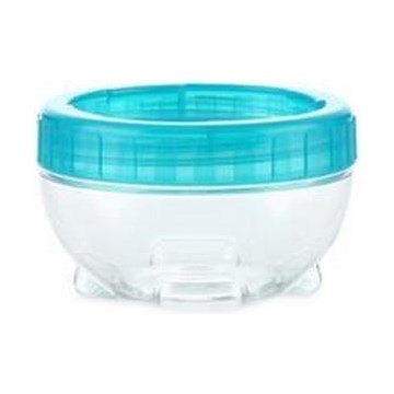 Toidukarp INTERLOCK 0,18 l türkiis/läbipaistev