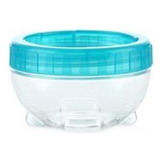 Toidukarp INTERLOCK 0,18 l türkiis/läbipaistev