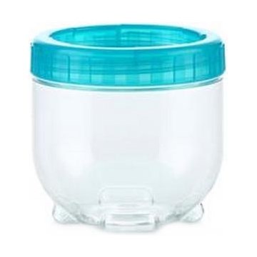 Toidukarp INTERLOCK 0,28 l türkiis/läbipaistev