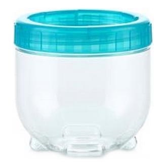 Toidukarp INTERLOCK 0,28 l türkiis/läbipaistev