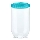 Toidukarp INTERLOCK 0,5 l türkiis/läbipaistev
