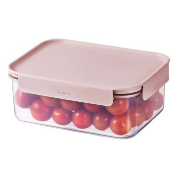 Toidukonteiner CLASSIC PLUS 1,65 l roosa/läbipaistev