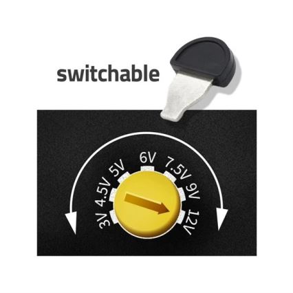 Toiteadapter 1000 mA 3-12V