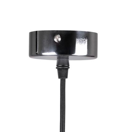 Toitekaabel 1xE27/20W/230V läikiv kroom