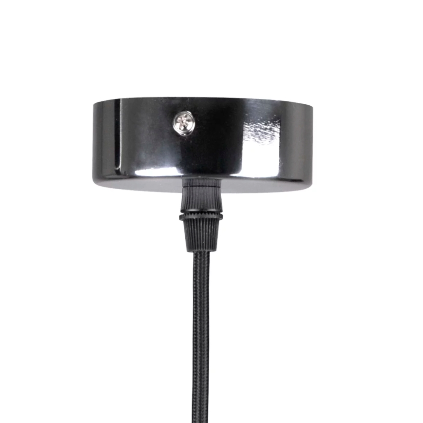 Toitekaabel 1xE27/20W/230V läikiv kroom