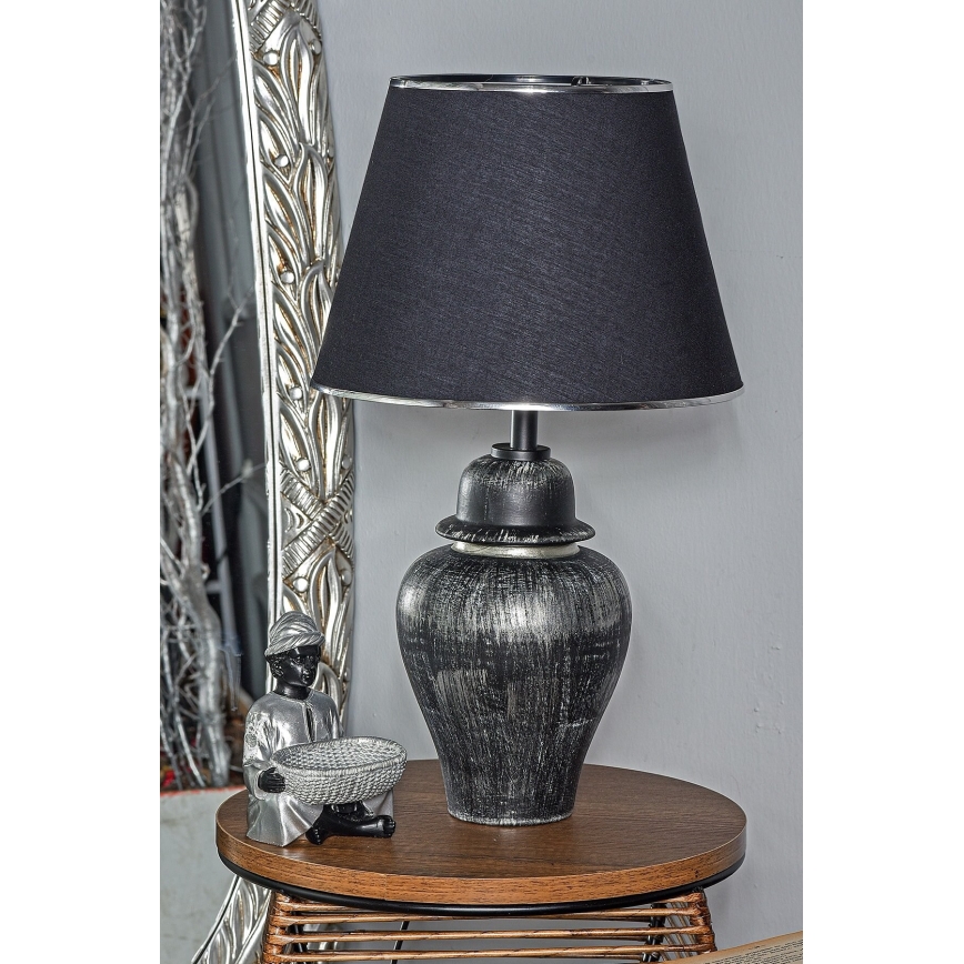 Töölamp RAMZES 1xE27/40W/230V must/sinine