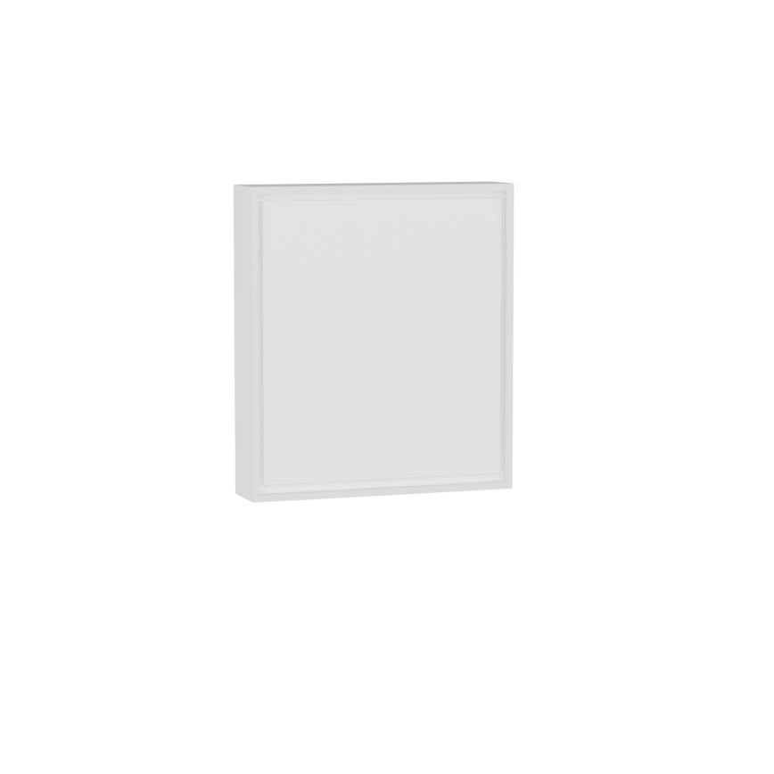Töölaud riiuliga SEDIR 154,2x90 cm valge