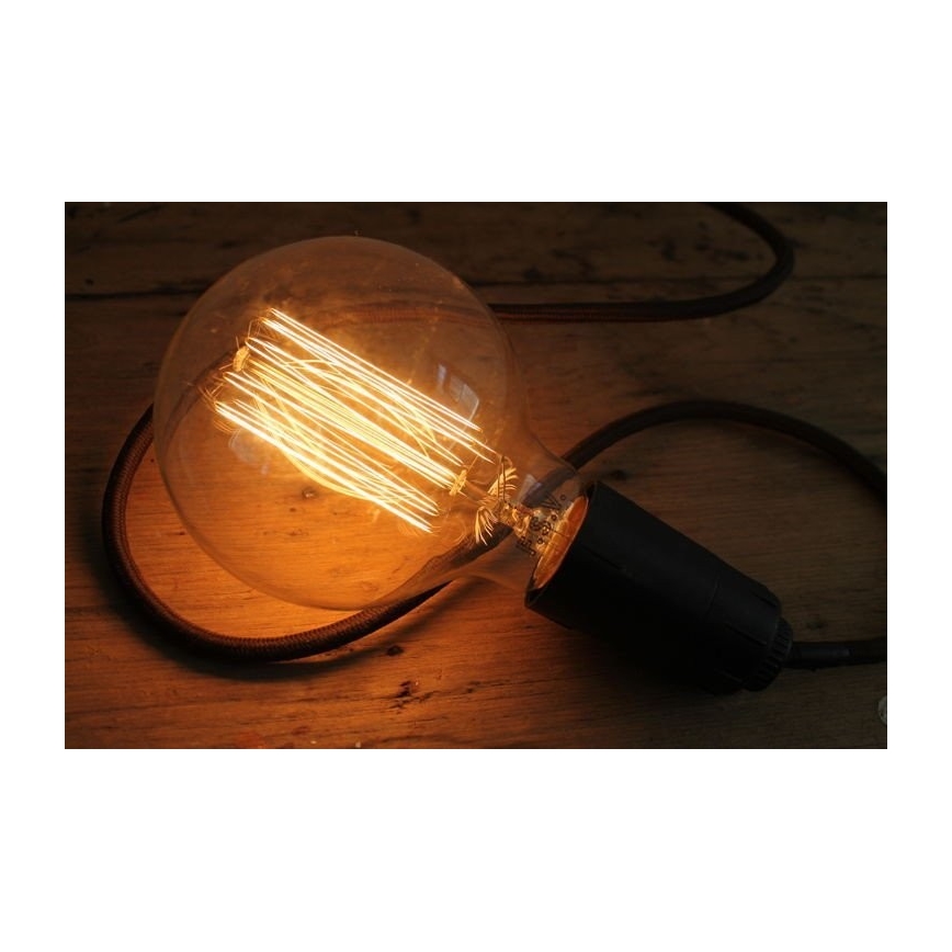Tööstuslik dekoratiivne hämardatav pirn SELRED G125 E27/60W/230V 2200K 120 lm