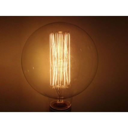 Tööstuslik dekoratiivne hämardatav pirn SELRED G125 E27/60W/230V 3000K 120 lm