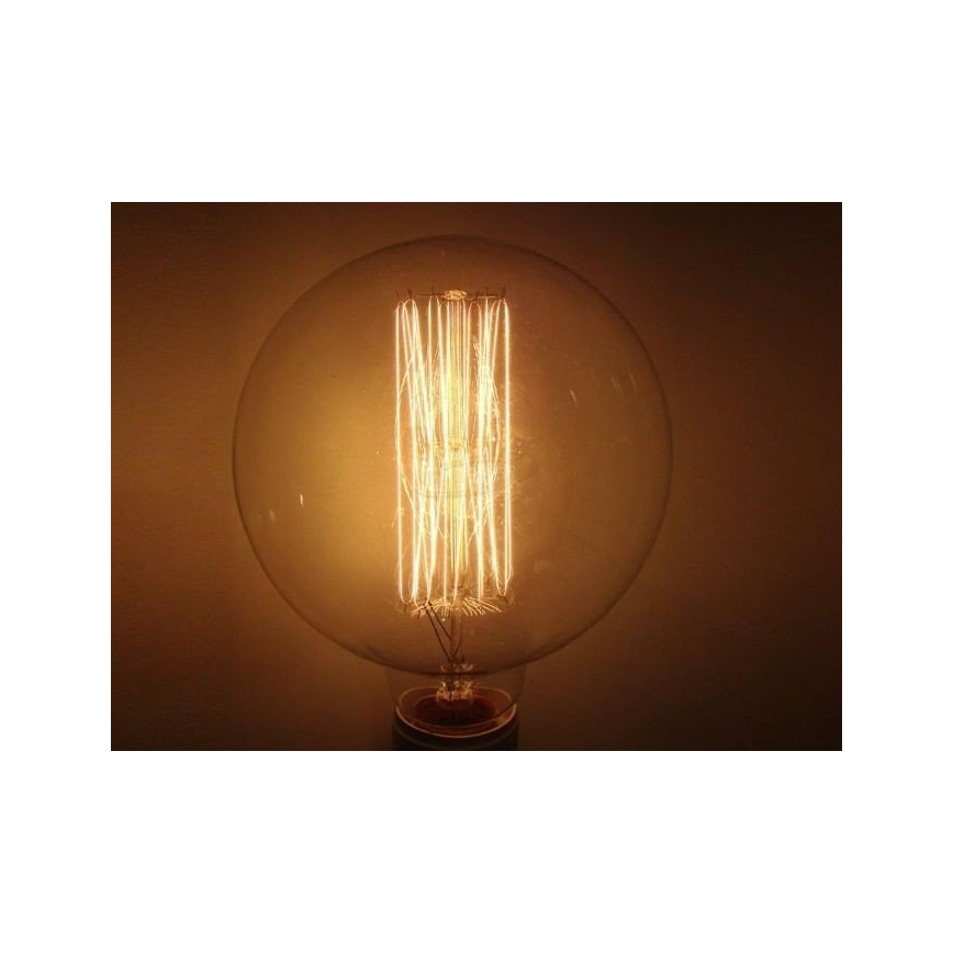 Tööstuslik dekoratiivne hämardatav pirn SELRED G125 E27/60W/230V 3000K 120 lm