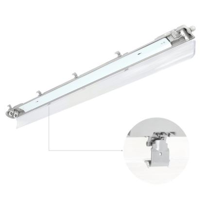 Tööstuslik luminofoorvalgusti HERMIC T8 2xG13/18W/230V IP65