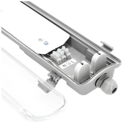 Tööstuslik luminofoorvalgusti HERMIC T8 2xG13/18W/230V IP65