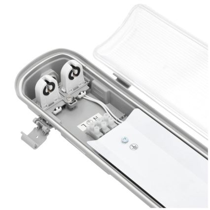 Tööstuslik luminofoorvalgusti HERMIC T8 2xG13/18W/230V IP65