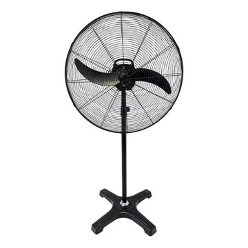 Tööstuslik põrandaventilaator 115W/230V läbimõõt 66 cm must