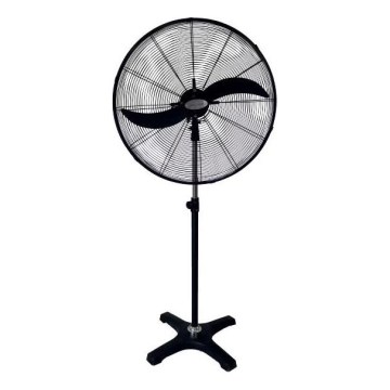 Tööstuslik põrandaventilaator 160 W/230 V, kõrgus 182 cm, must