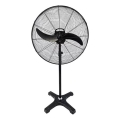 Tööstuslik seisev ventilaator 115W/230V 188 cm must