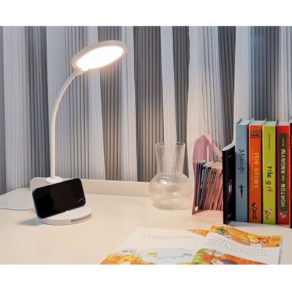 Top Light - LED häälitav laualamp VIOLA LED/12W/230V 2700-6500K valge