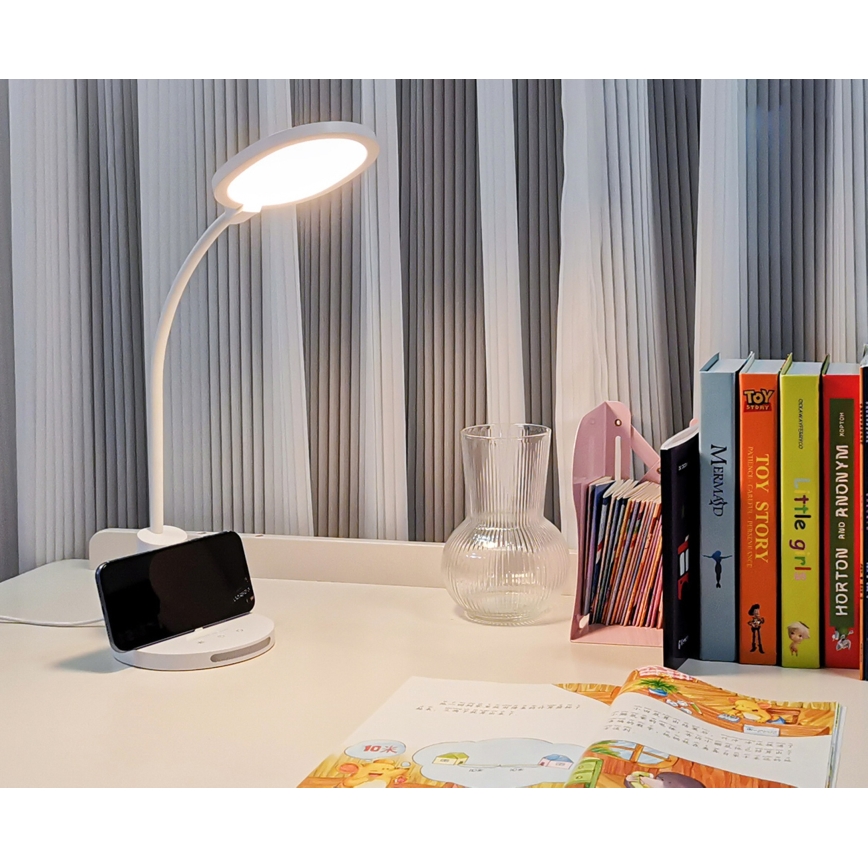 Top Light - LED häälitav laualamp VIOLA LED/12W/230V 2700-6500K valge