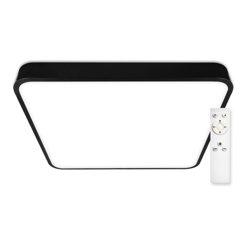 Top Light - LED Hämardatav laevalgusti METAL LED/60W/230V kandiline must + kaugjuhtimispult