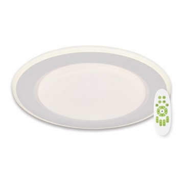 Top Light - LED Hämardatav laevalgusti NORMAN LED/51W/230V d. 39 cm valge + kaugjuhtimispult