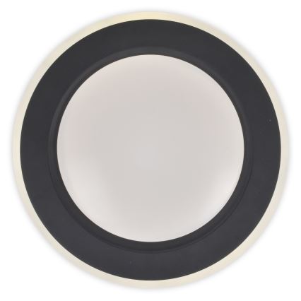 Top Light - LED Hämardatav laevalgusti NORMAN LED/60W/230V d. 49 cm must + kaugjuhtimispult