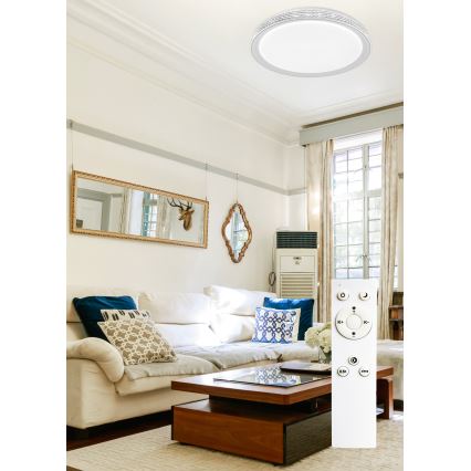 Top Light - LED Hämardatav laevalgusti SAFIR LED/51W/230V 3000-6500K d. 48 cm + kaugjuhtimispult