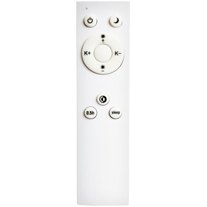 Top Light - LED Hämardatav laevalgusti SALERNO LED/60W/230V 3000-6500K d. 60 cm must + kaugjuhtimispult