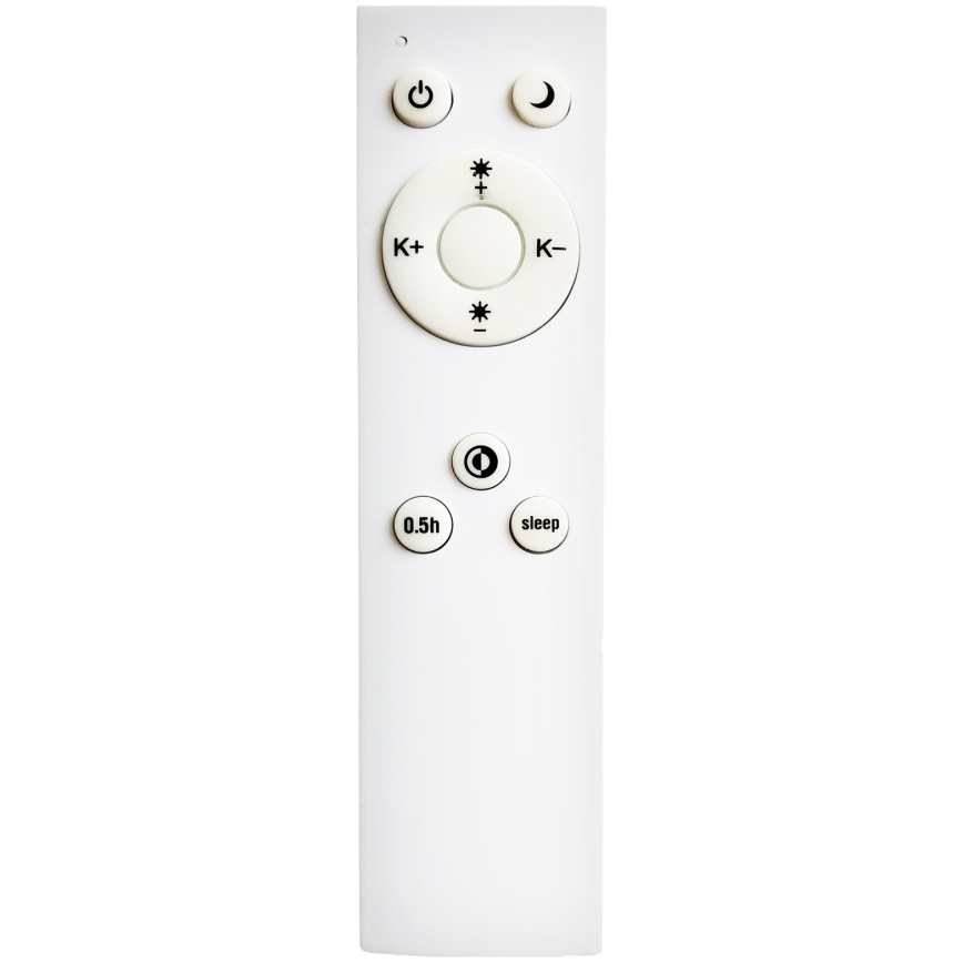 Top Light - LED Hämardatav laevalgusti SALERNO LED/60W/230V 3000-6500K d. 60 cm must + kaugjuhtimispult