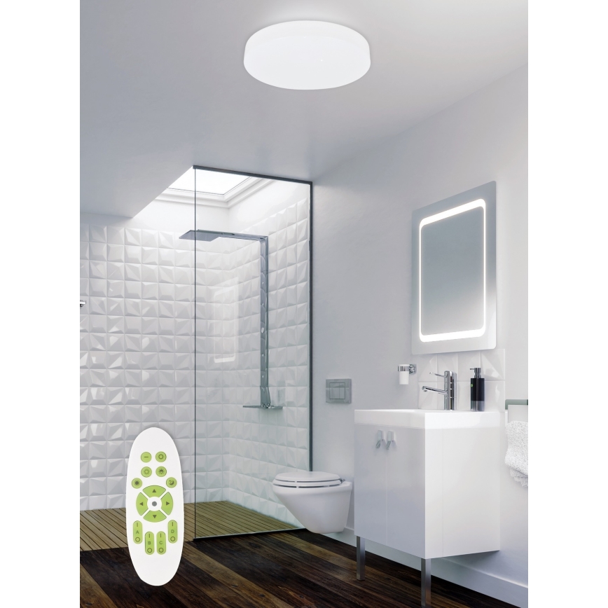 Top Light - LED Hämardatav laevalgusti vannituppa TWISTER LED/51W/230V IP44 + kaugjuhtimispult