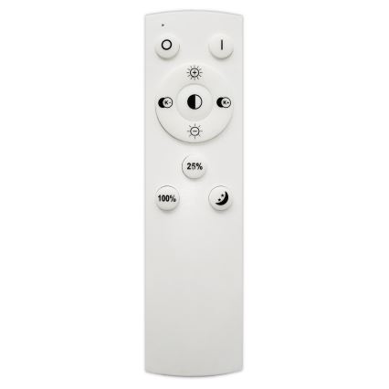 Top Light - LED Hämardatav lühter SATURN LED/30W/230V 3000-6500K must + kaugjuhtimispult