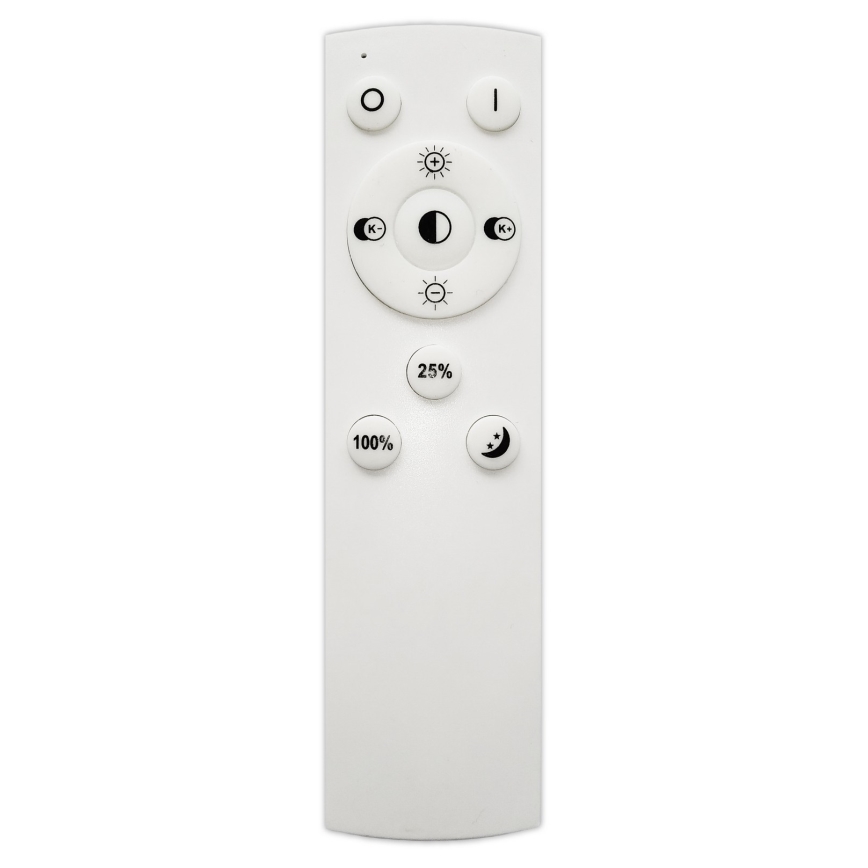 Top Light - LED Hämardatav lühter SATURN LED/30W/230V 3000-6500K must + kaugjuhtimispult