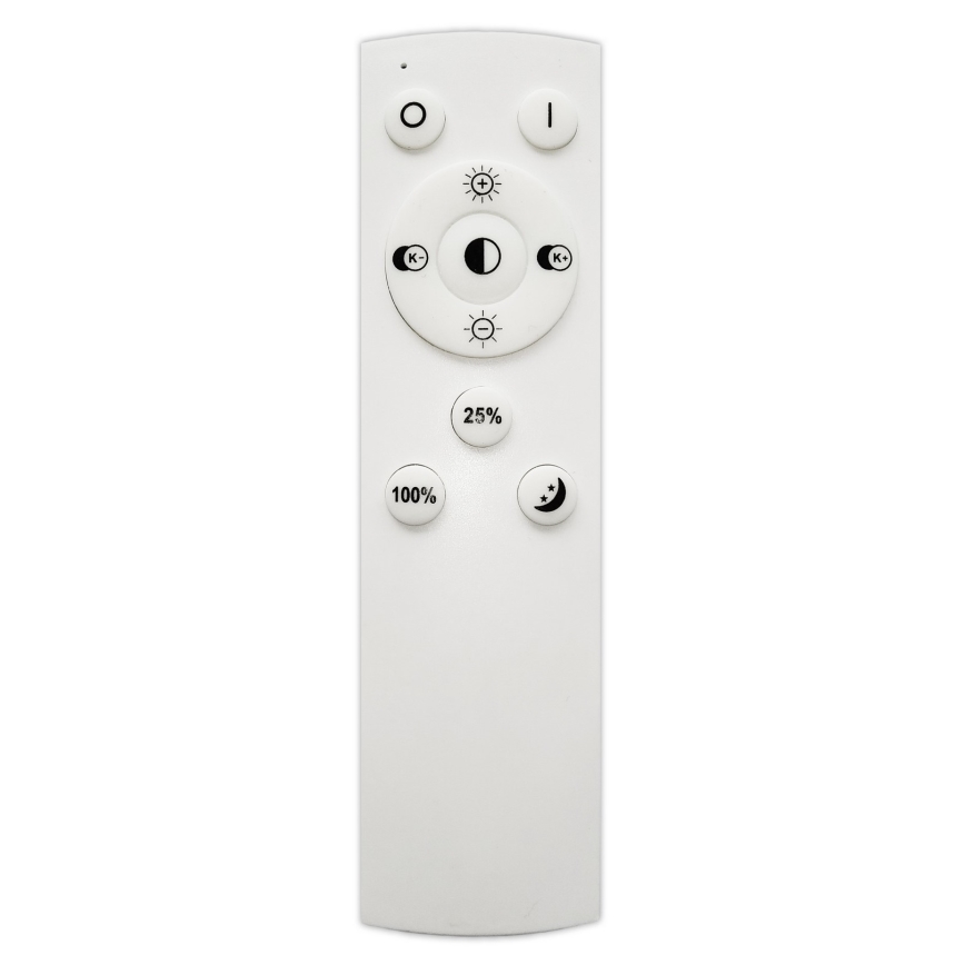 Top Light - LED Hämardatav lühter LINE LED/30W/230V must + kaugjuhtimispult