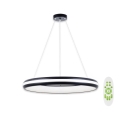 Top Light - LED Hämardatav lühter LED/60W/230V must + pult