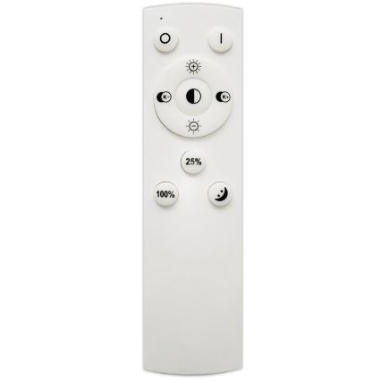 Top Light - LED Hämardatav lühter ORBIT LED/40W/230V 3000-6500K d. 50 cm must + kaugjuhtimispult