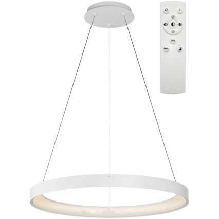 Top Light - LED Hämardatav lühter ORBIT LED/40W/230V 3000-6500K d. 50 cm valge + kaugjuhtimispult