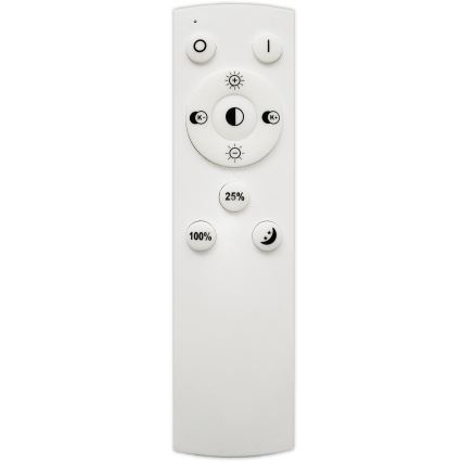 Top Light - LED Hämardatav lühter ORBIT LED/40W/230V 3000-6500K d. 50 cm valge + kaugjuhtimispult