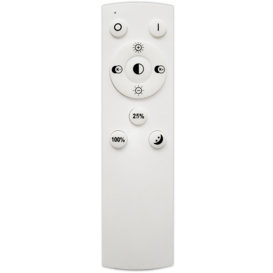 Top Light - LED Hämardatav lühter ORBIT LED/40W/230V 3000-6500K d. 50 cm valge + kaugjuhtimispult