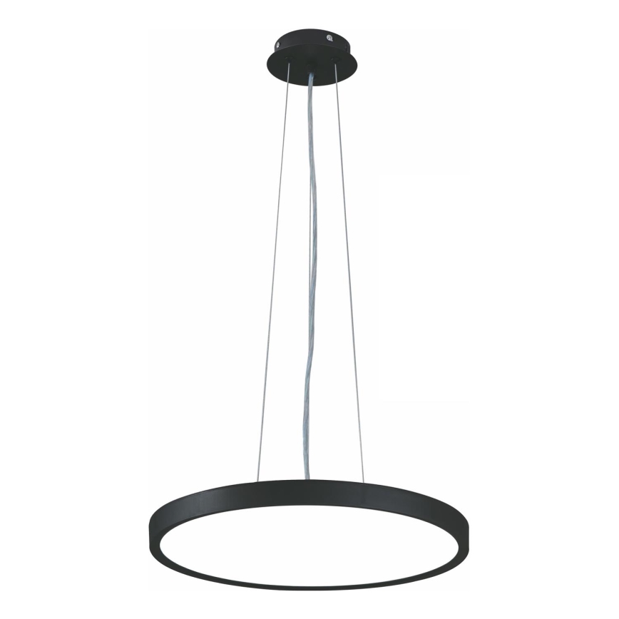 Top Light - LED Hämardatav lühter REVIT LED/36W/230V 3000-6500K d. 40 cm must + kaugjuhtimispult