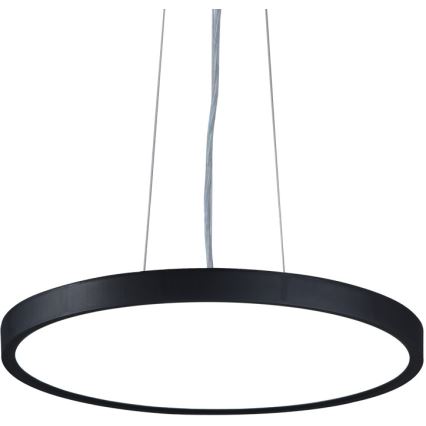 Top Light - LED Hämardatav lühter REVIT LED/36W/230V 3000-6500K d. 40 cm must + kaugjuhtimispult