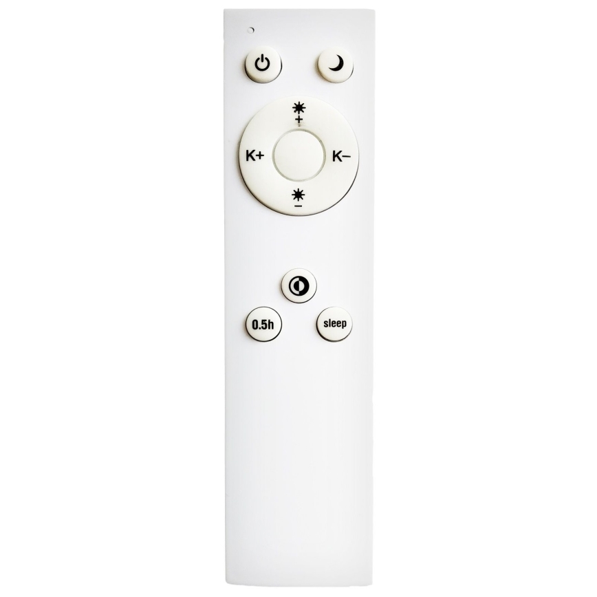 Top Light - LED Hämardatav lühter REVIT LED/36W/230V 3000-6500K d. 40 cm must + kaugjuhtimispult