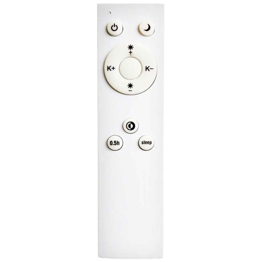 Top Light - LED Hämardatav lühter REVIT LED/50W/230V 3000-6500K d. 60 cm must + kaugjuhtimispult
