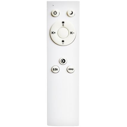 Top Light - LED Hämardatav lühter SALERNO LED/60W/230V 3000-6500K d. 60 cm must + kaugjuhtimispult