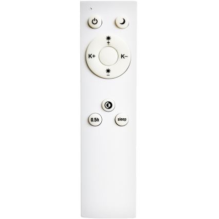 Top Light - LED Hämardatav lühter SALERNO LED/60W/230V 3000-6500K d. 60 cm valge + kaugjuhtimispult