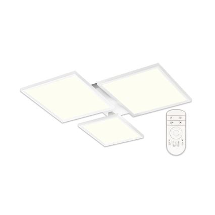 Top Light - LED Hämardatav pinnale kinnitatav lühter MERKUR LED/50W/230V 3000-6500K valge + kaugjuhtimispult