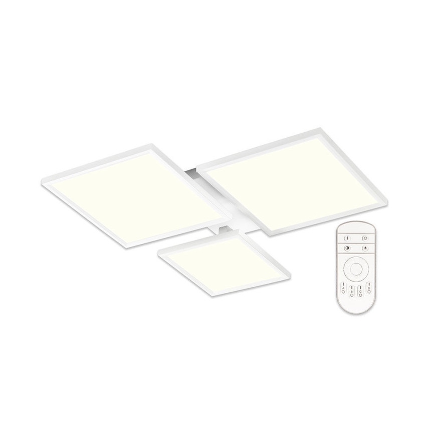 Top Light - LED Hämardatav pinnale kinnitatav lühter MERKUR LED/50W/230V 3000-6500K valge + kaugjuhtimispult