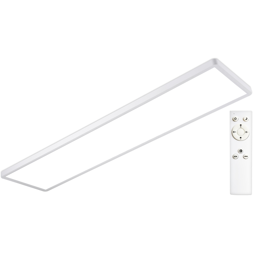 Top Light - LED Hämardatav pinnale kinnitatav valguspaneel REVIT LED/70W/230V 3000-6500K 120x30 cm valge + kaugjuhtimispult