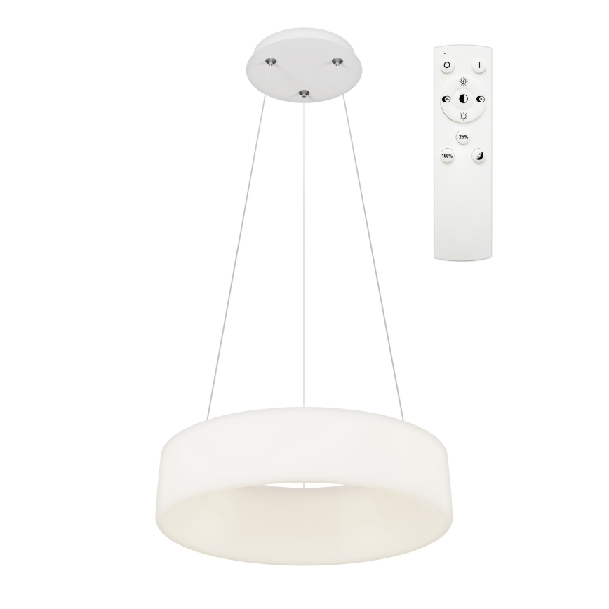 Top Light - LED Hämardatav rippvalgusti HALO LED/40W/230V 3000-6500K läbimõõt 44 cm + puldiga